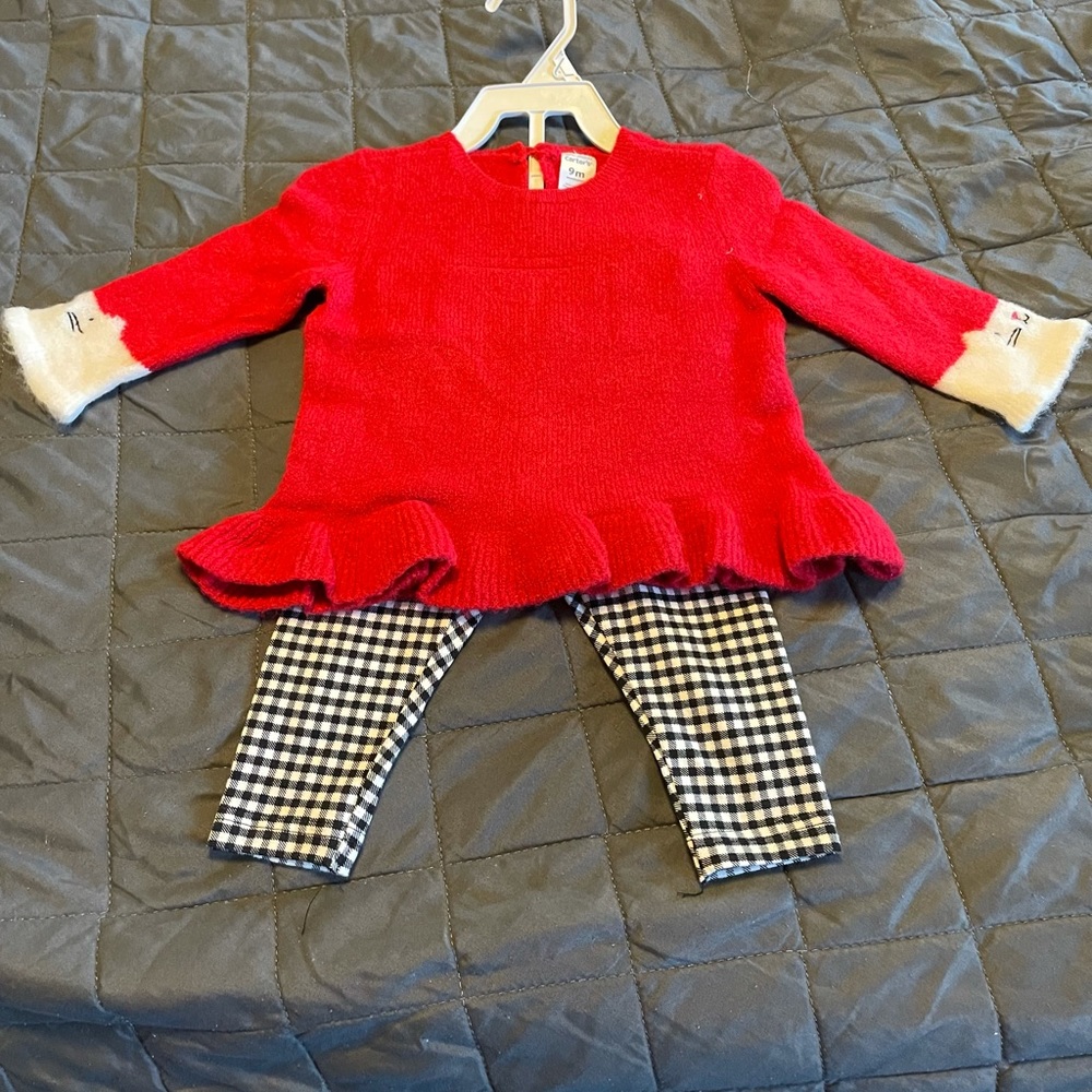 Baby girl Christmas set
